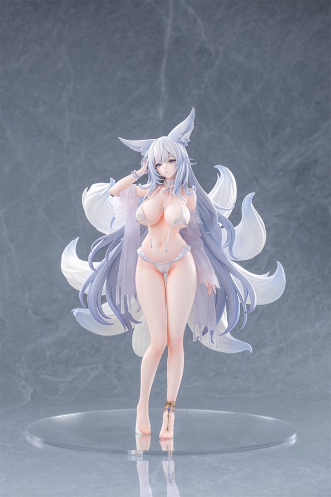 Azur Lane Estatua PVC amiami x AniGame 1/6 Shinano Dreamy White Sands Ver. 30 cm