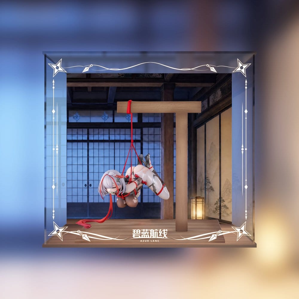Azur Lane Figura PVC 1/6 I-404 Dance of Crimson Strings Ver. Special Edition w/Display Case 26 cm