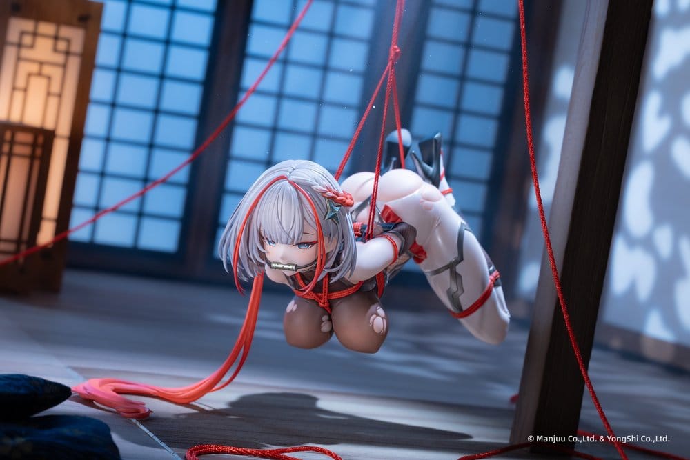 Azur Lane Figura PVC 1/6 I-404 Dance of Crimson Strings Ver. Special Edition w/Display Case 26 cm