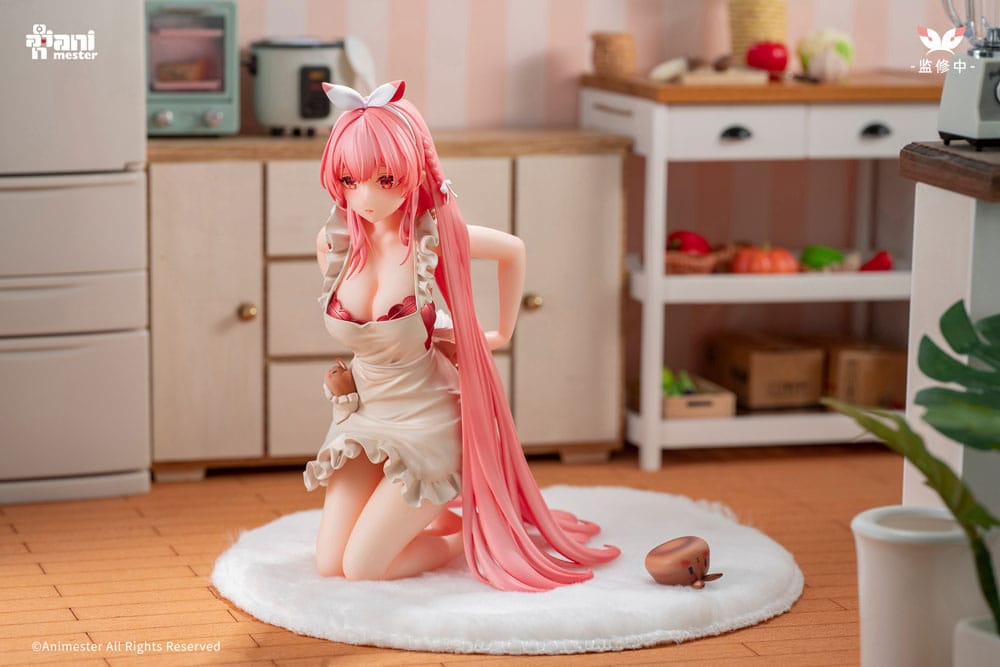 Original Character Estatua 1/7 White Rabbit Rosu 16 cm
