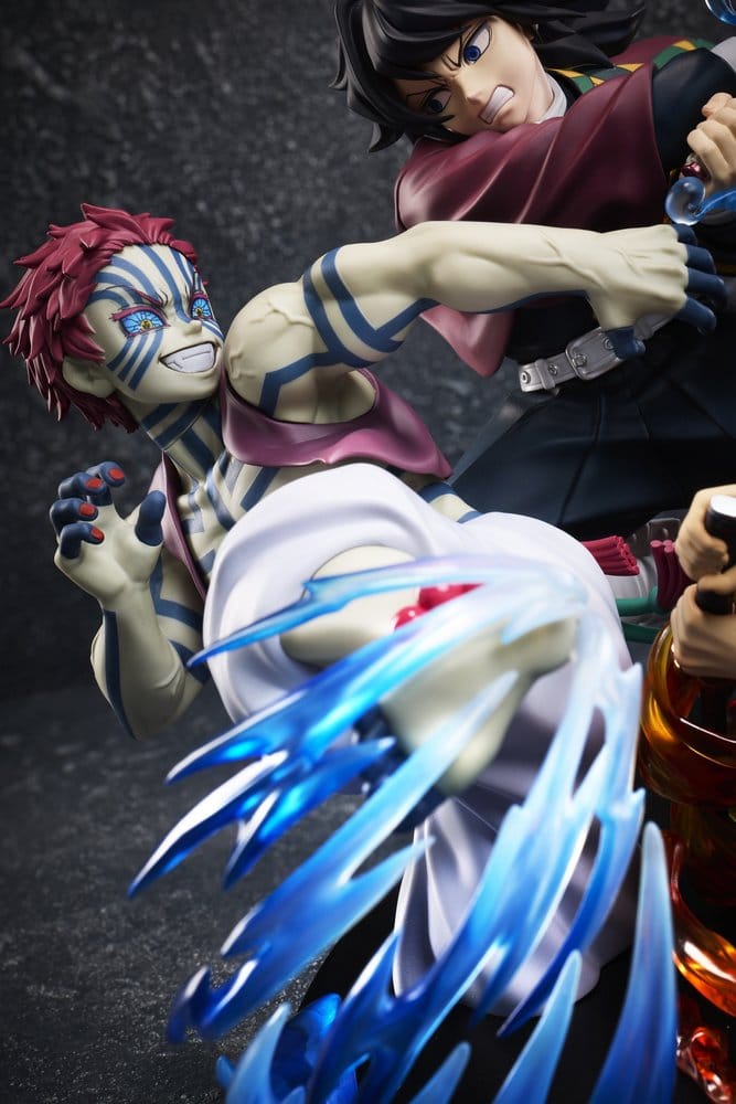 Demon Slayer: Kimetsu no Yaiba Figura PVC Tanjiro Kamado & Giyu Tomioka & Akaza 13 cm