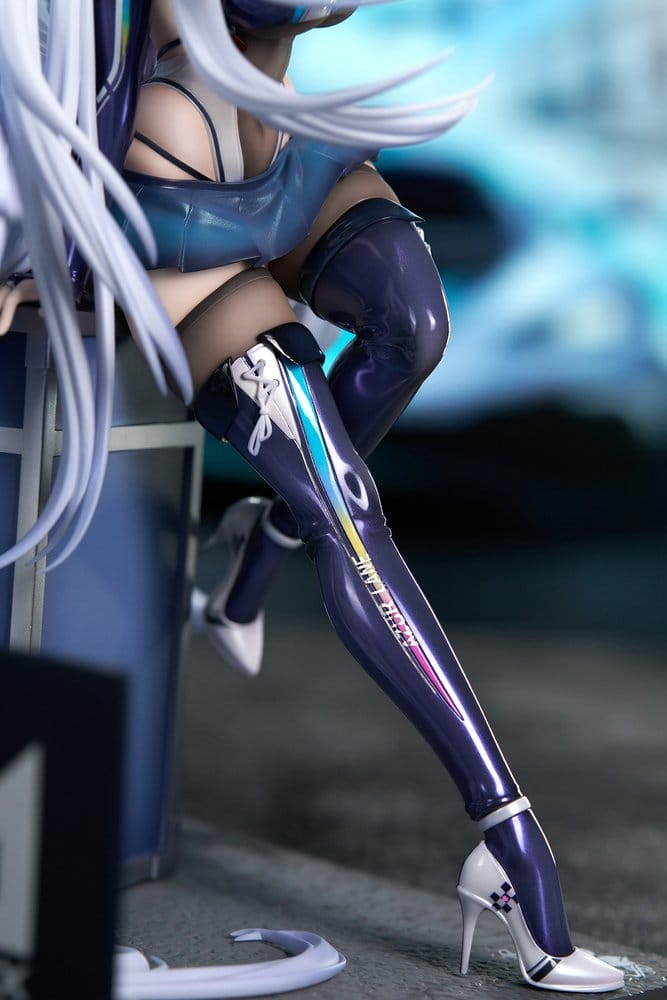 Azur Lane Figura PVC 1/7 Shinano Moonlit Chrome Ver. Acrylic Special Edition w/Display 25 cm