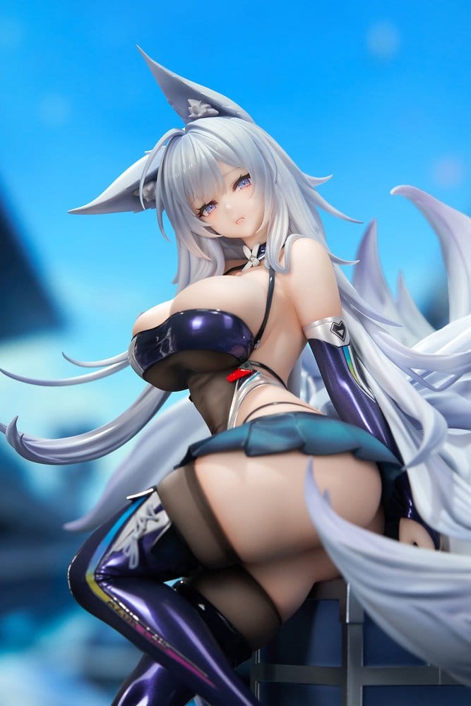 Azur Lane Figura PVC 1/7 Shinano Moonlit Chrome Ver. Acrylic Special Edition w/Display 25 cm
