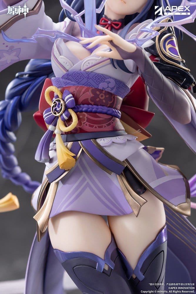 Genshin Impact Figura PVC 1/7 Raiden Shogun Plane of Euthymia Ver. 36 cm