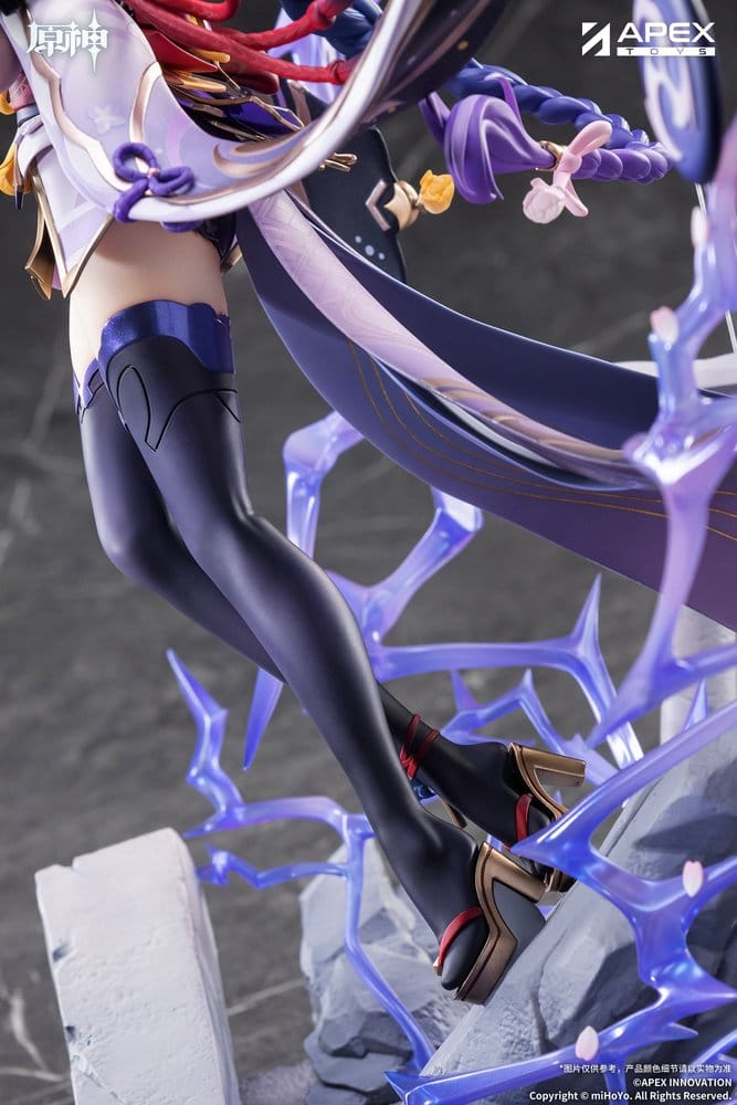 Genshin Impact Figura PVC 1/7 Raiden Shogun Plane of Euthymia Ver. 36 cm