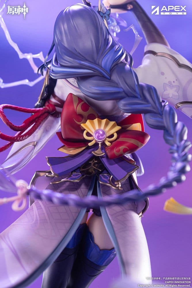 Genshin Impact Figura PVC 1/7 Raiden Shogun Plane of Euthymia Ver. 36 cm