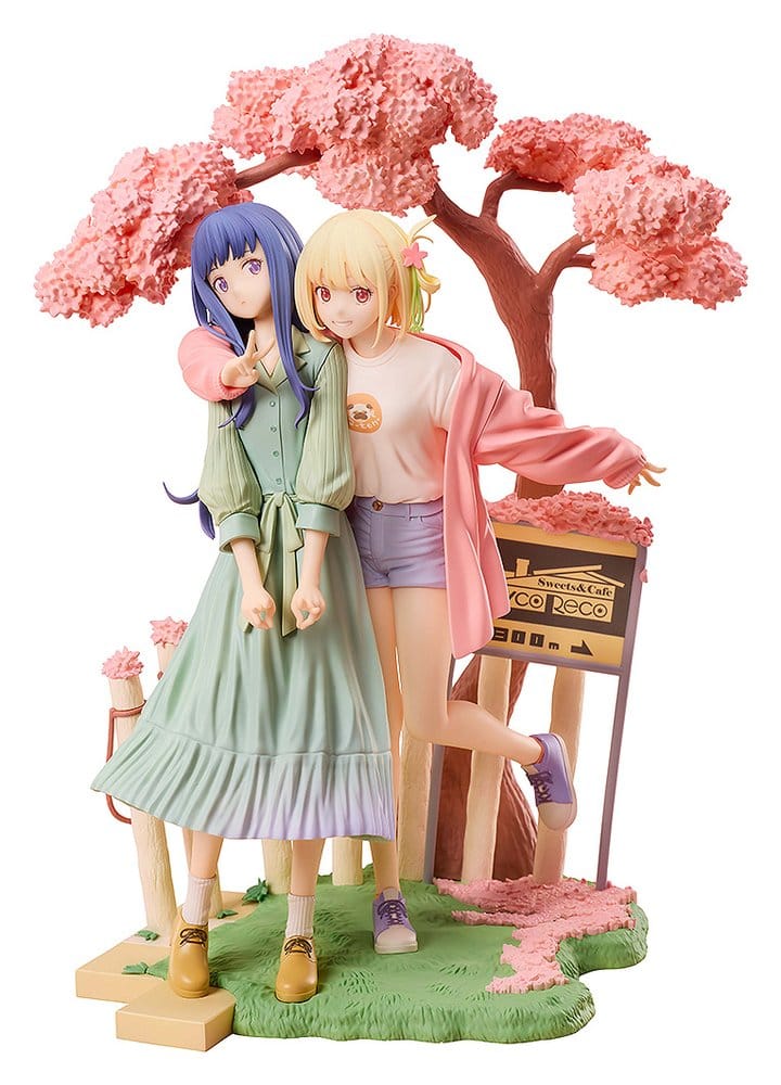 Lycoris Recoil Pack de 2 Figuras PVC Chisato Nishikigi & Takina Inoue Spring Ver. 25 cm Frikytopia