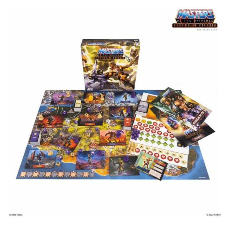 Masters of the Universe Juego de Mesa Fields of Eternia *Edición Inglesa*