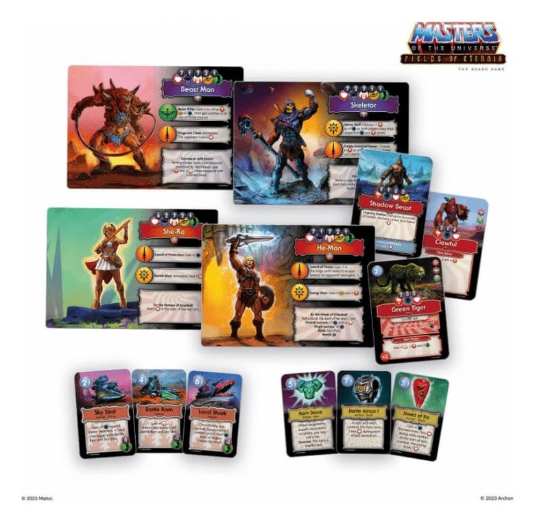 Masters of the Universe Juego de Mesa Fields of Eternia *Edición Inglesa*