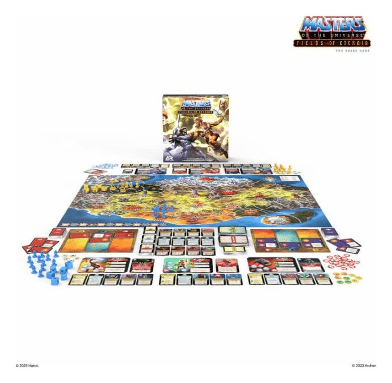Masters of the Universe Juego de Mesa Fields of Eternia *Edición Española*
