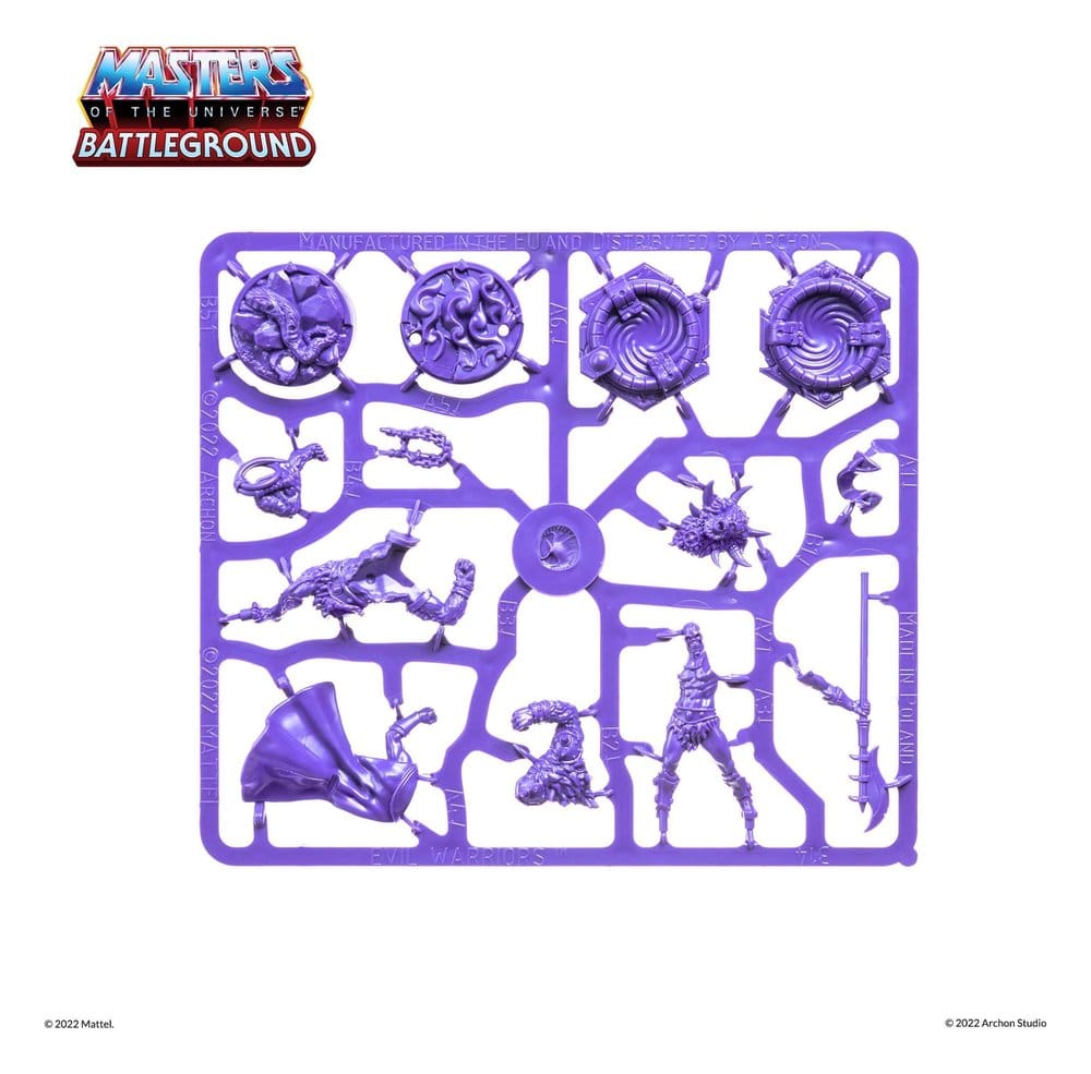 Masters of the Universe: Battleground Juego de Miniaturas Wave 1: Evil Warriors Faction *Edición Italiano*