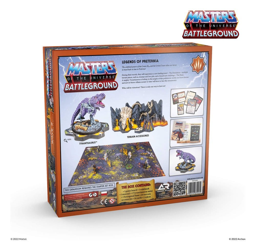 Masters of the Universe: Battleground Juego de Miniaturas Wave 2: Legends of Preternia *Edición Alemán*