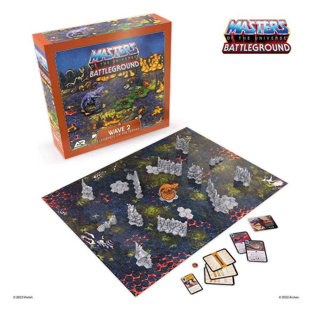 Masters of the Universe: Battleground Juego de Miniaturas Wave 2: Legends of Preternia *Edición Alemán*
