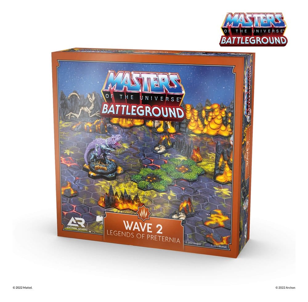 Masters of the Universe: Battleground Juego de Miniaturas Wave 2: Legends of Preternia *Edición Francés*