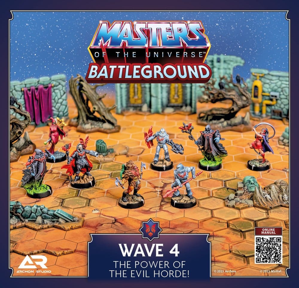 Masters of the Universe: Battleground Juego de Miniaturas Wave 4: The Power of the Evil Horde *Edición Francés*