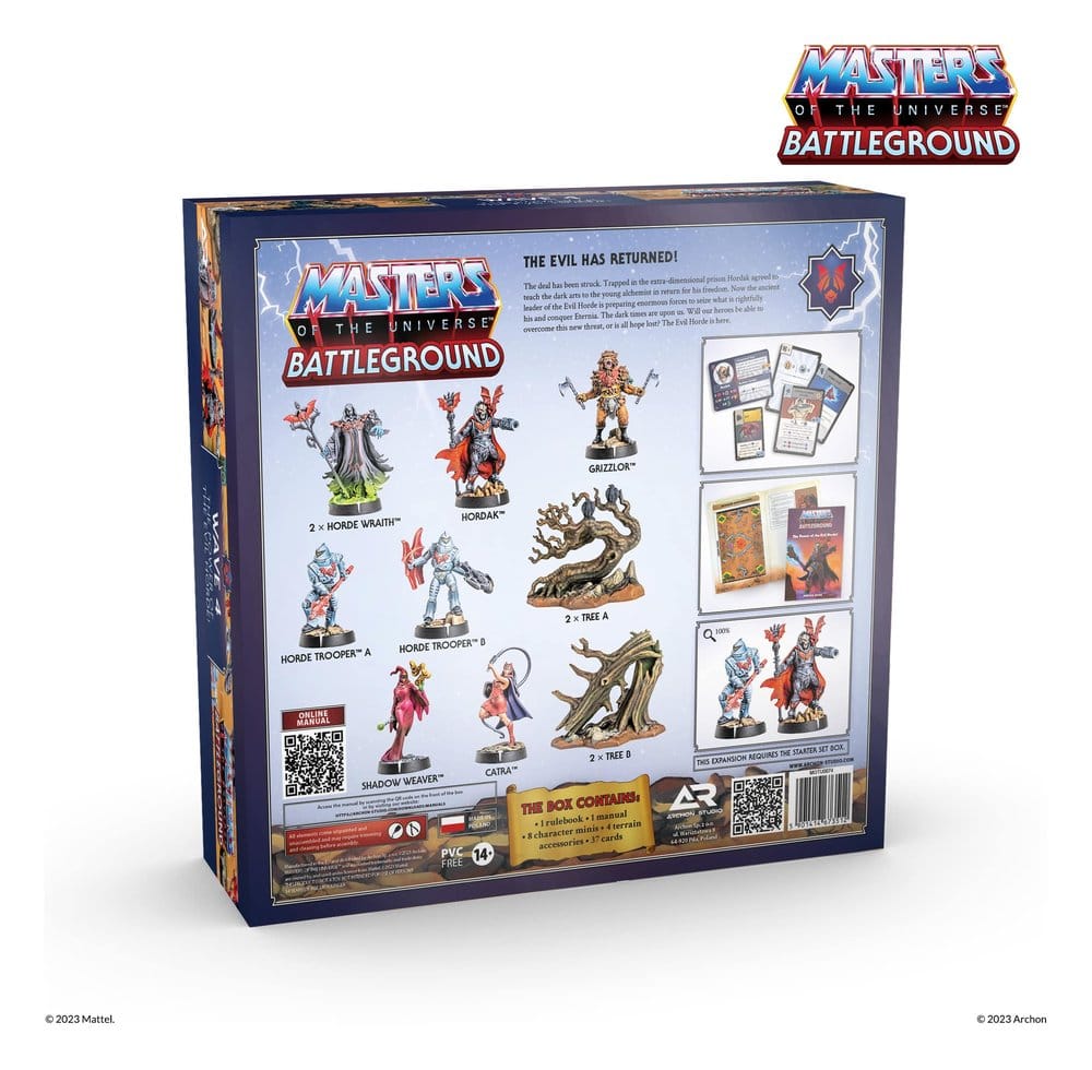 Masters of the Universe: Battleground Juego de Miniaturas Wave 4: The Power of the Evil Horde *Edición Italiano*