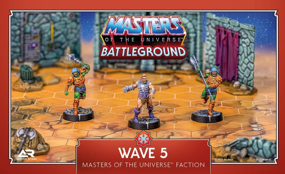 MotU:Battleground - Wave 5 - Masters of the Universe Faction -  ENGLISH EDITION