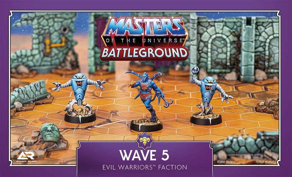 MotU:Battleground - Wave 5 - Evil Warriors Faction -  ENGLISH EDITION