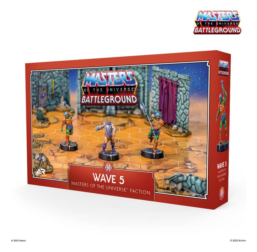 Masters of the Universe: Battleground Juego de Miniaturas Wave 5: Masters of the Universe Faction *Edición Italiano*