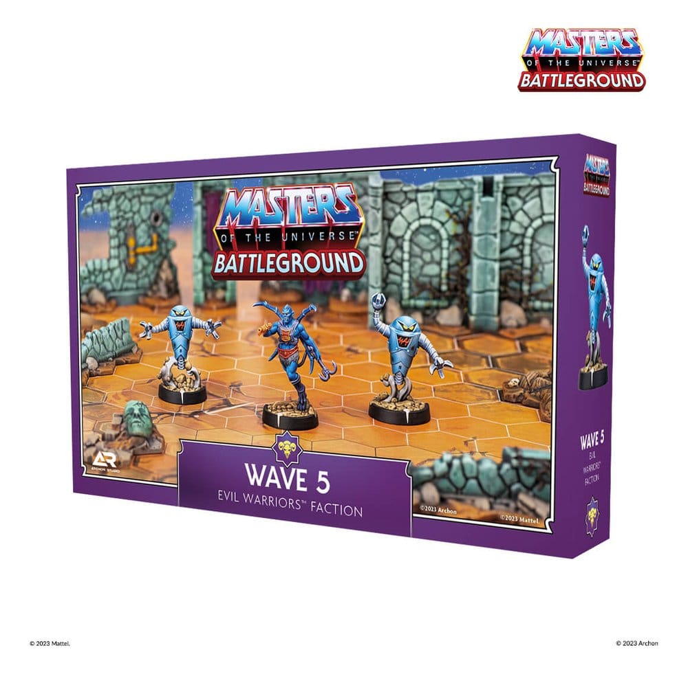 Masters of the Universe: Battleground Juego de Miniaturas Wave 5: Evil Warriors Faction *Edición Italiano* Frikytopia