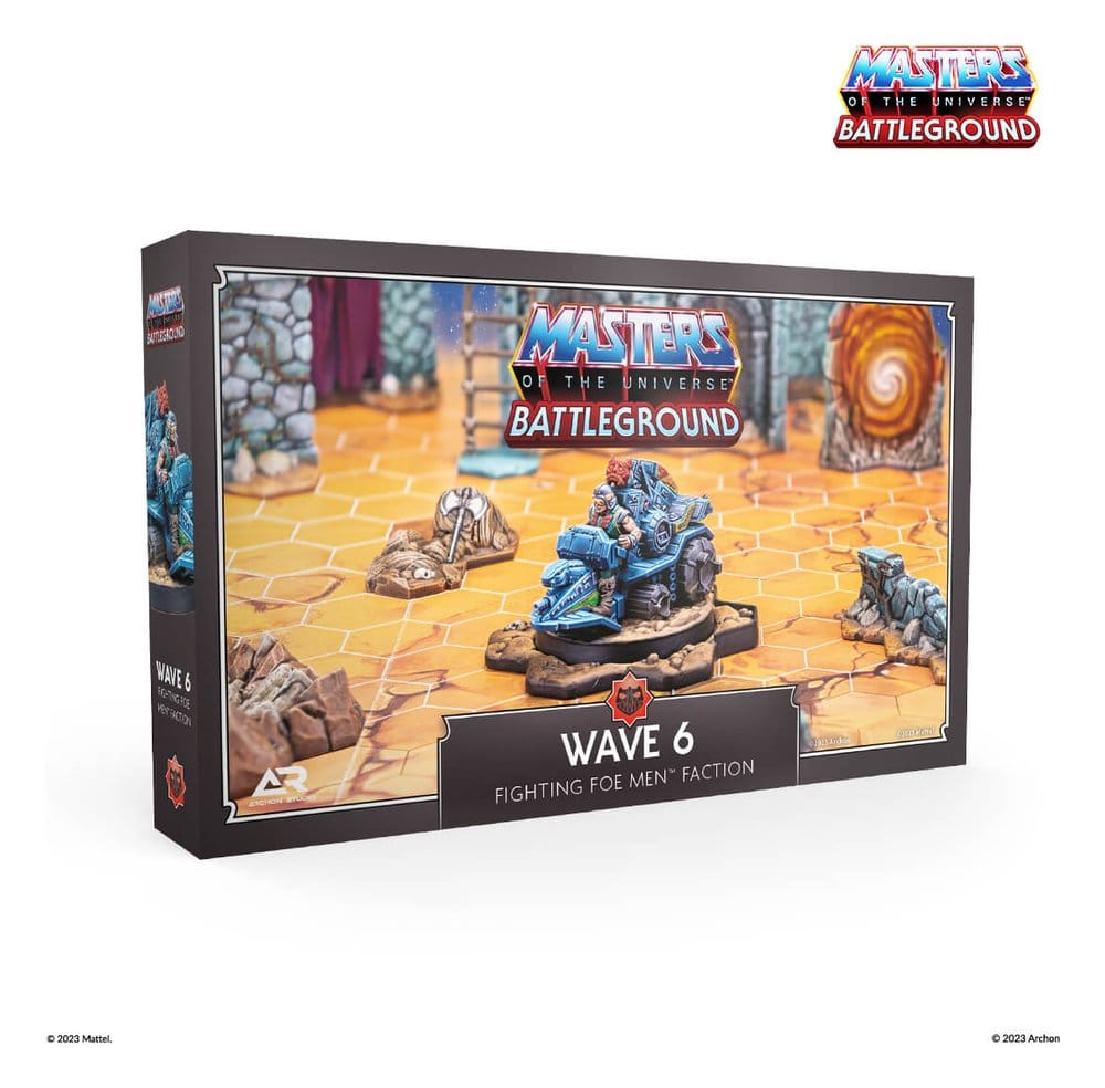 Masters of the Universe: Battleground Juego de Miniaturas Wave 6: Fighting Foe Men Faction *Edición Italiano* Frikytopia