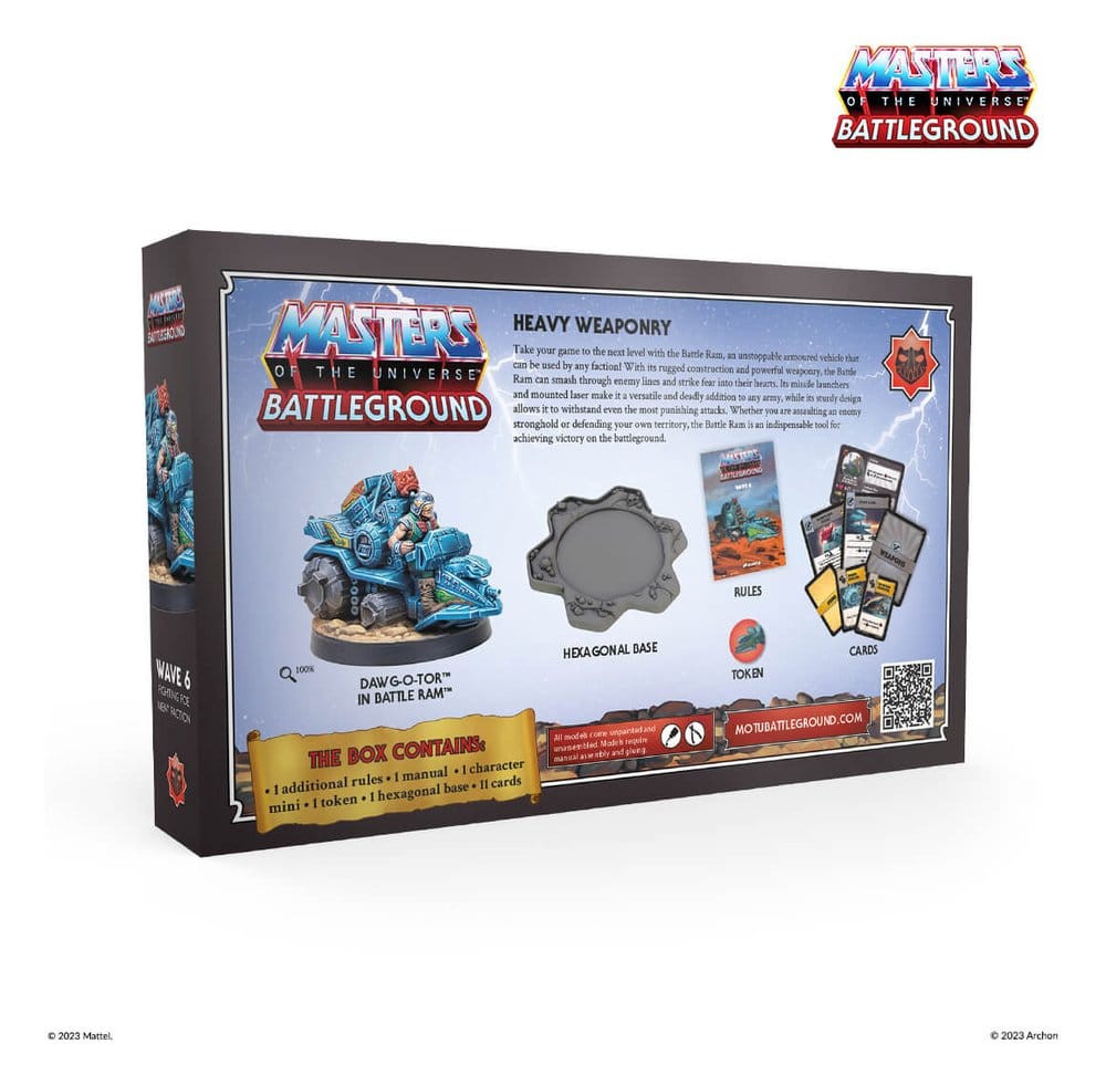 Masters of the Universe: Battleground Juego de Miniaturas Wave 6: Fighting Foe Men Faction *Edición Italiano*