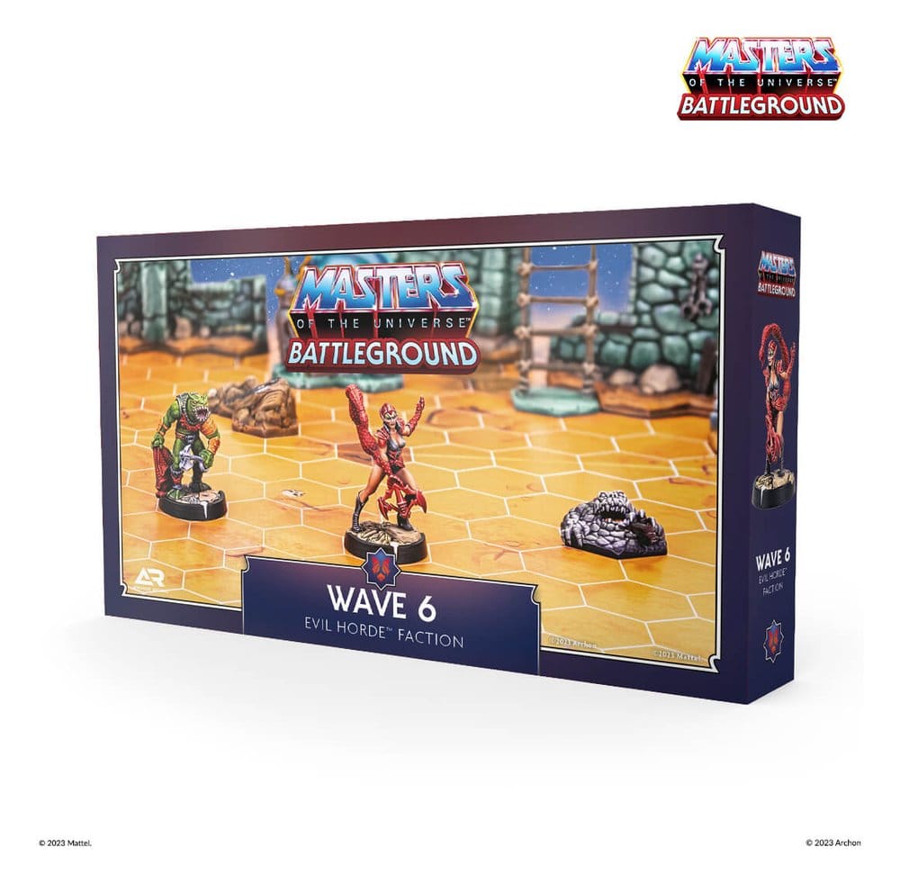 Masters of the Universe: Battleground Juego de Miniaturas Wave 6: Evil Horde Faction *Edición Italiano*