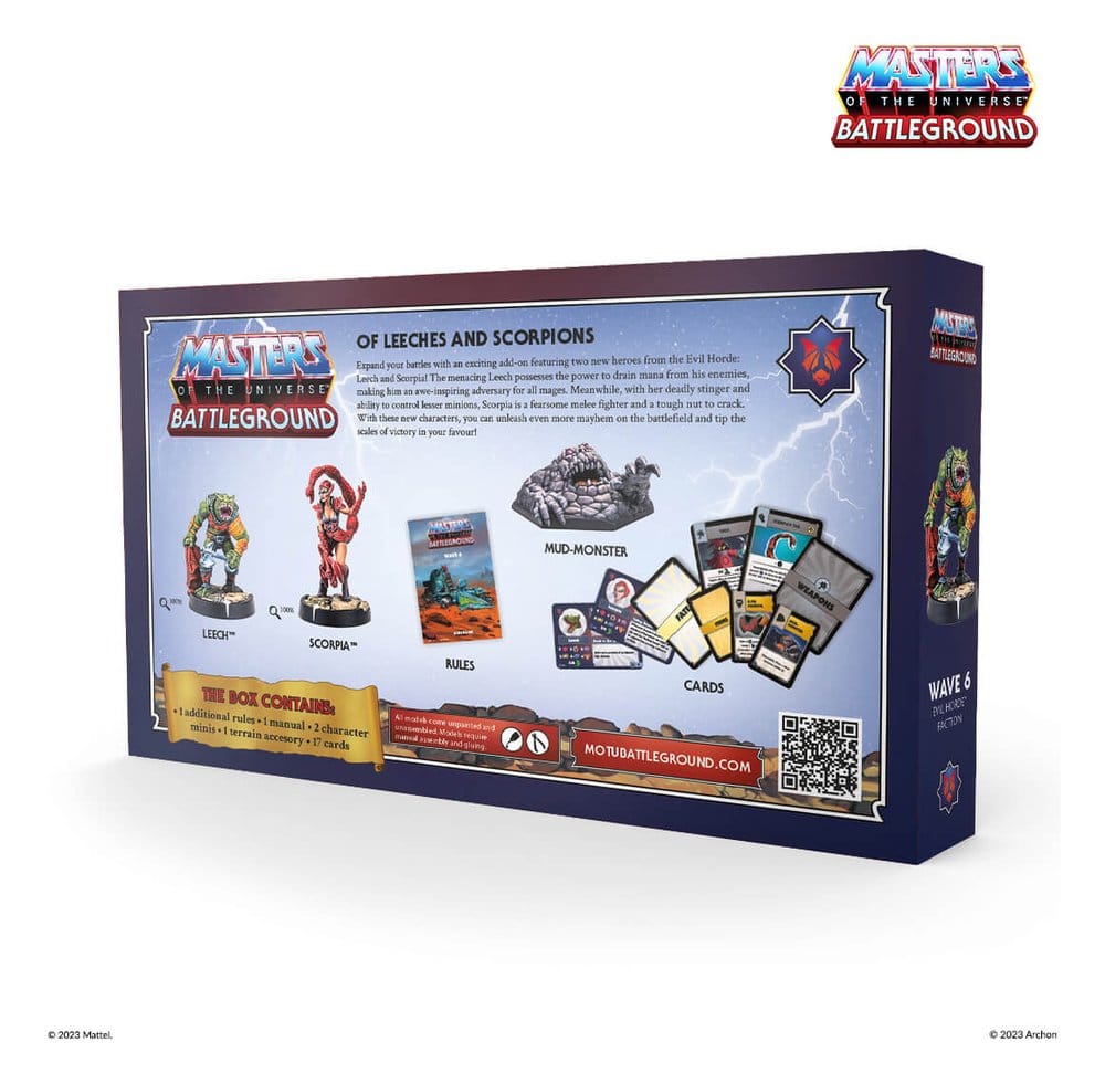 Masters of the Universe: Battleground Juego de Miniaturas Wave 6: Evil Horde Faction *Edición Italiano*