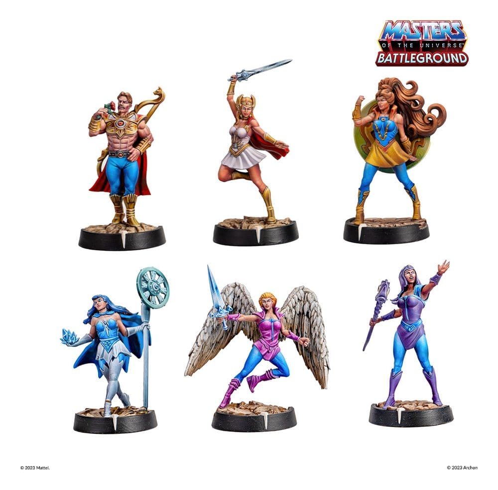 Masters of the Universe: Battleground Juego de Miniaturas Wave 7: The Great Rebellion *Edición Francés*