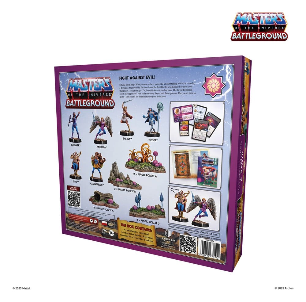 Masters of the Universe: Battleground Juego de Miniaturas Wave 7: The Great Rebellion *Edición Italiano*