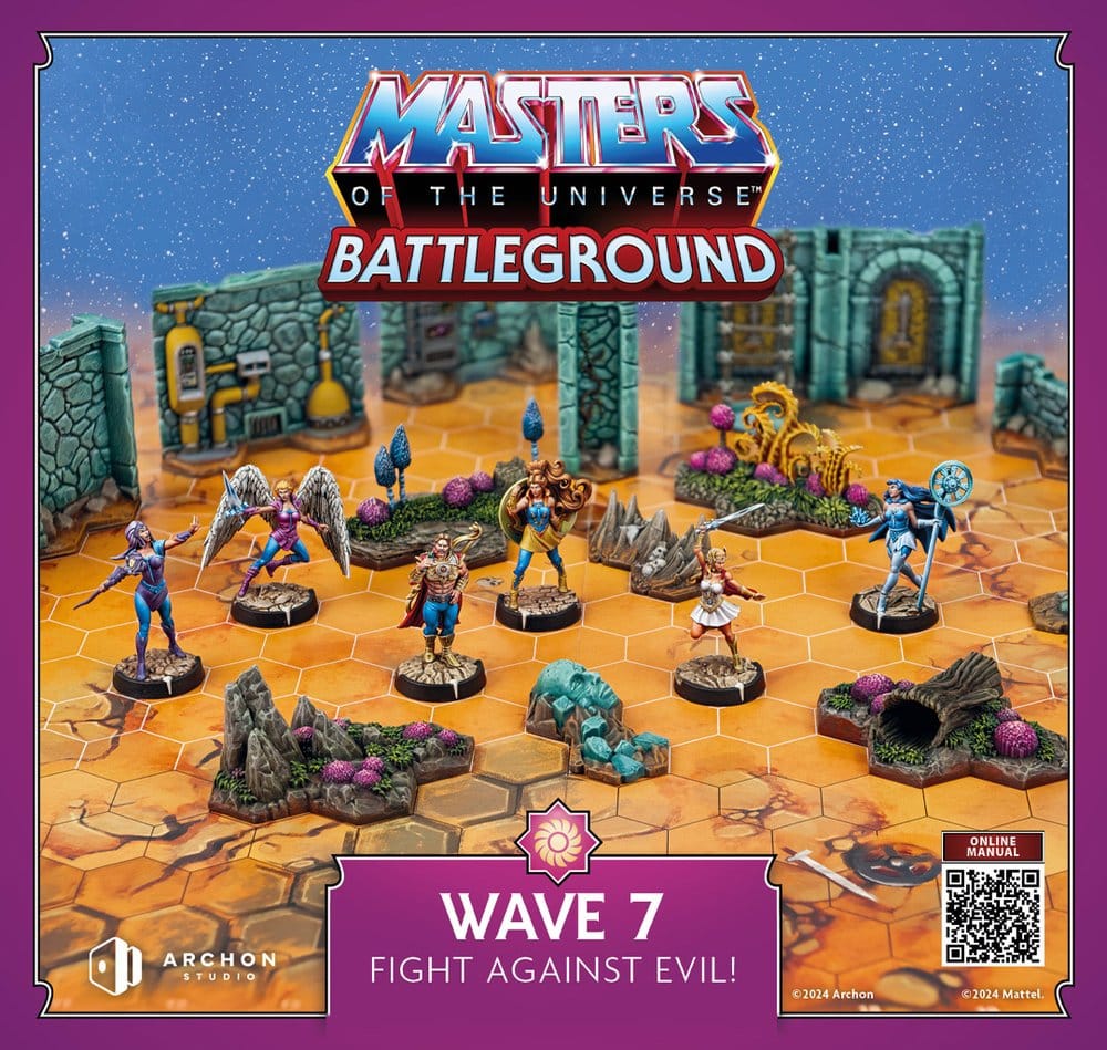 Masters of the Universe: Battleground Juego de Miniaturas Wave 7: The Great Rebellion *Edición Italiano*