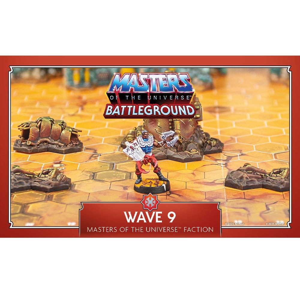 Masters of the Universe: Battleground Juego de Miniaturas Wave 9: Masters of the Universe Faction *Edición Español*