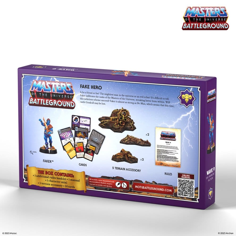 Masters of the Universe: Battleground Juego de Miniaturas Wave 9: Evil Warriors Faction *Edición Español*