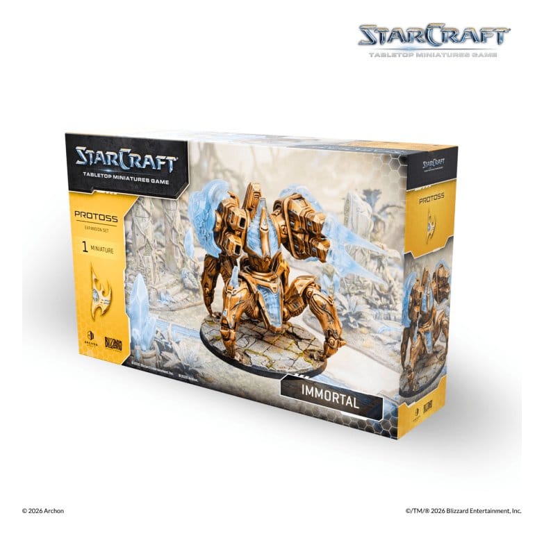 StarCraft TMG Set de Expansión Protoss: Immortal Frikytopia