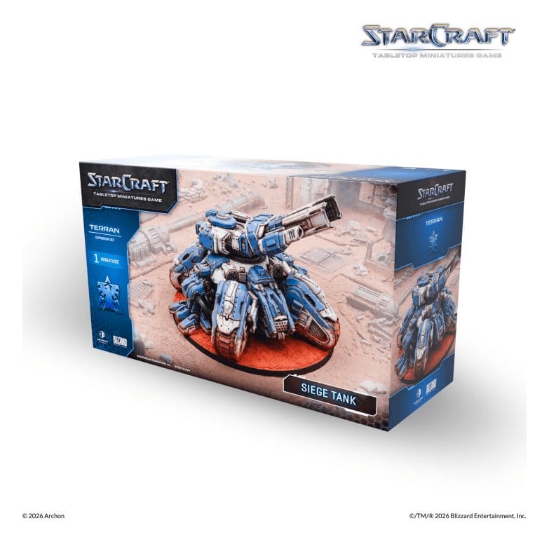 StarCraft TMG Set de Expansión Terran: Siege Tank Frikytopia