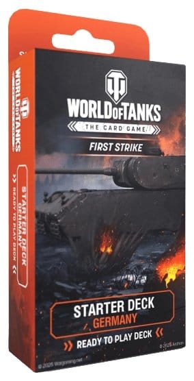 World of Tanks TCG First Strike Mazo de Inicio Germany *Edición Inglés*