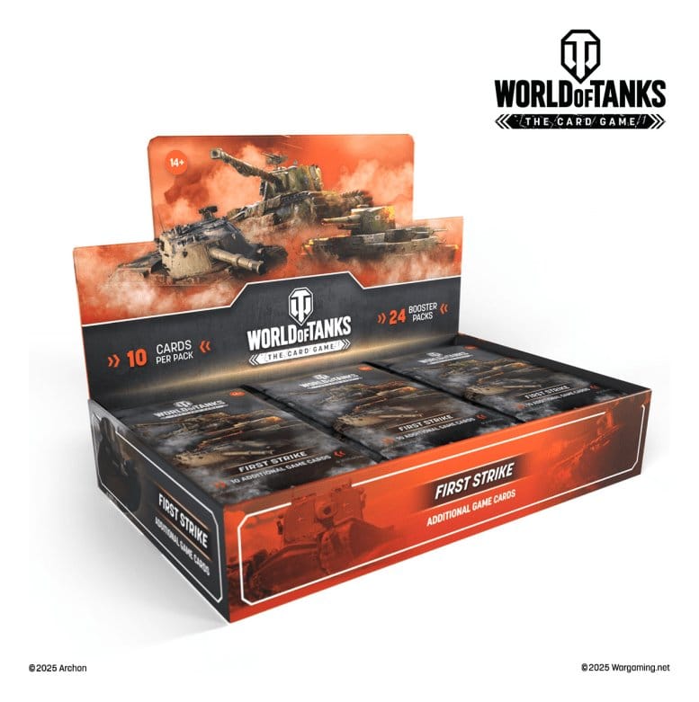 World of Tanks TCG First Strike Caja de Sobres (24) *Edición Inglés*