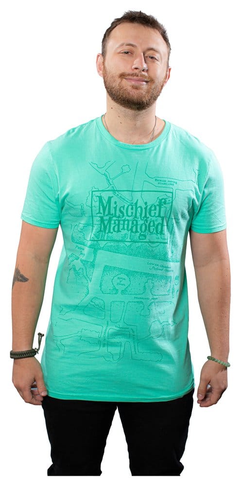 Harry Potter Camiseta Mischief Managed Talla L Frikytopia
