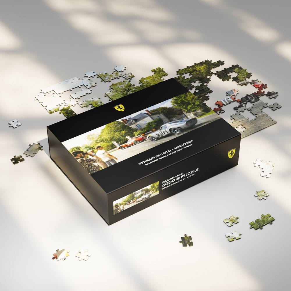 Ferrari 250GTO Premium Puzzle Prancing Horse Racing For Victory (1000 piezas) 97 x 34 cm