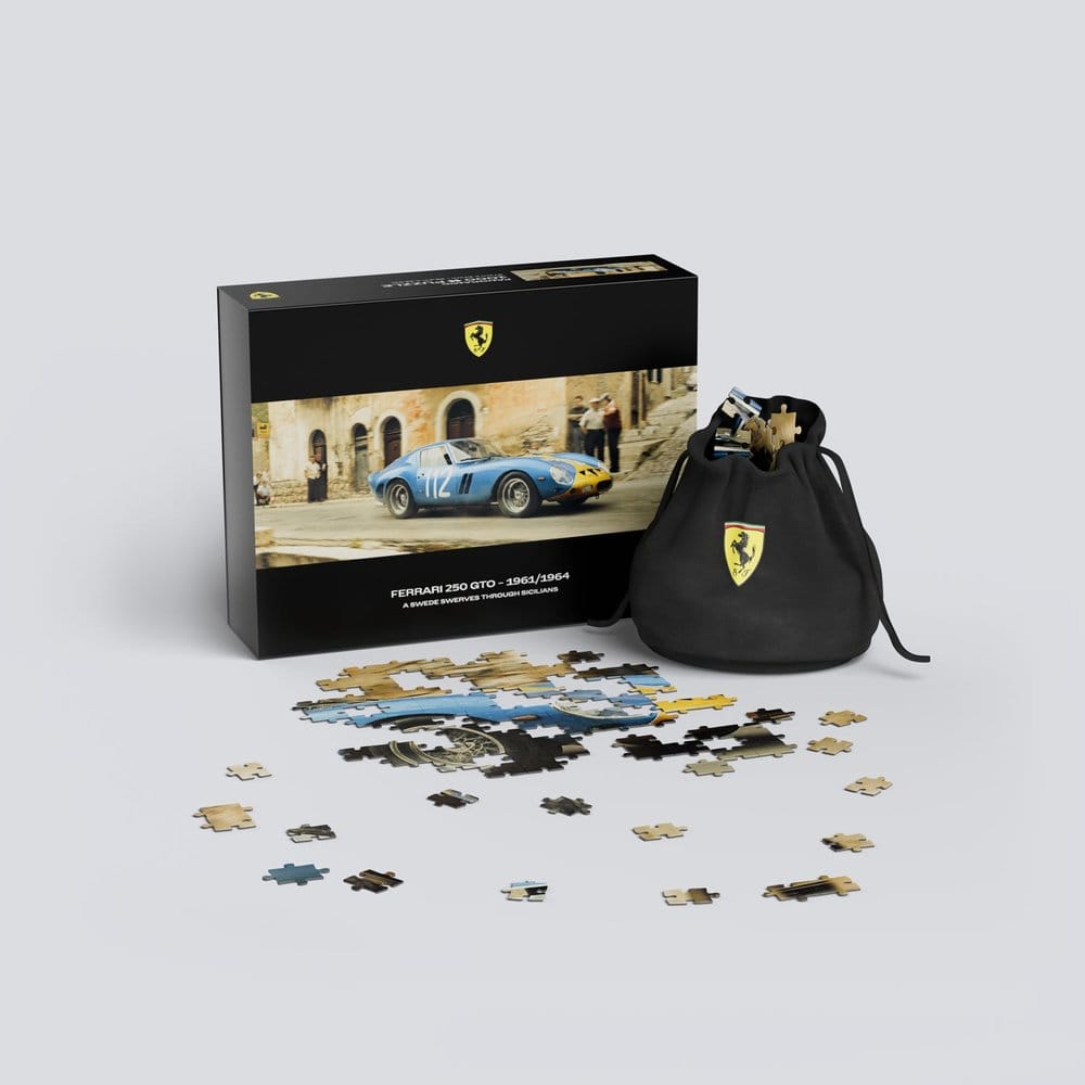 Ferrari 250GTO Premium Puzzle A Swede Swerves Through Sicilians (1000 piezas) 97 x 34 cm