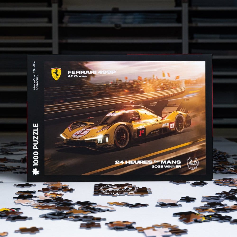 Ferrari AF Corse Puzzle 499P 24 Heures du Mans 2025 Winner (1000 Piezas) 48 x 68 cm