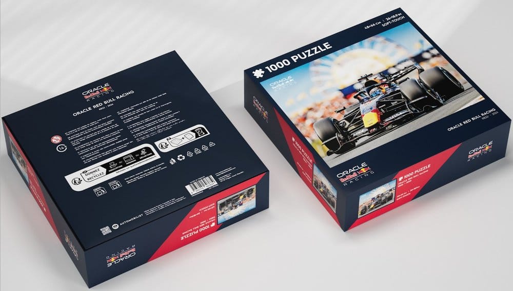 Oracle Red Bull Racing Puzzle 2026 - Max Verstappen 48 x 66 cm (1000 piezas) Frikytopia