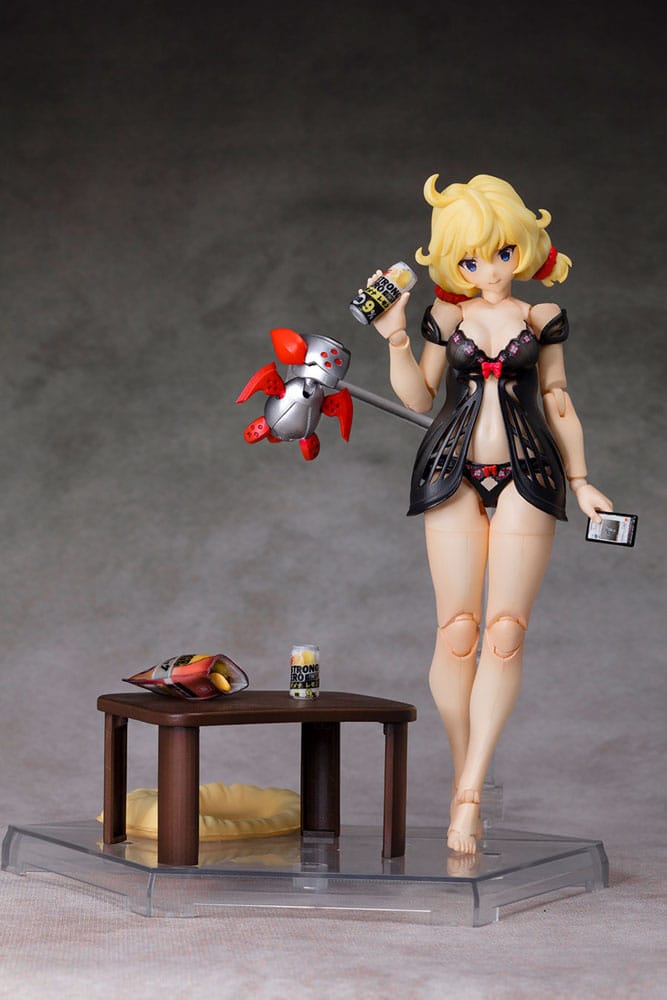 Dark Advent Maqueta Plastic Model Kit Krakendress Relax Ver. 16 cm