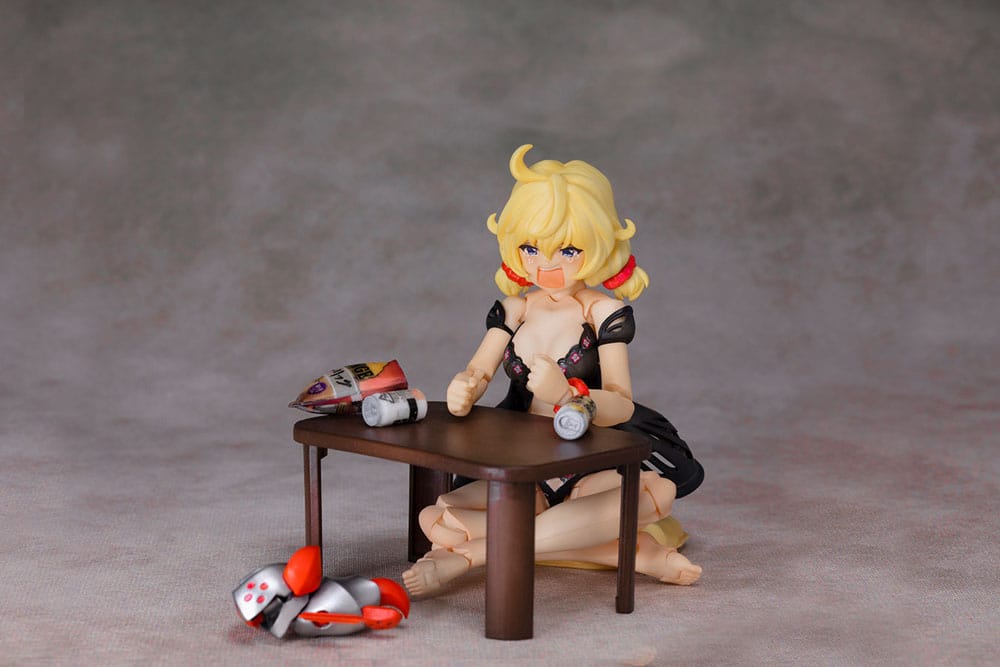 Dark Advent Maqueta Plastic Model Kit Krakendress Relax Ver. 16 cm