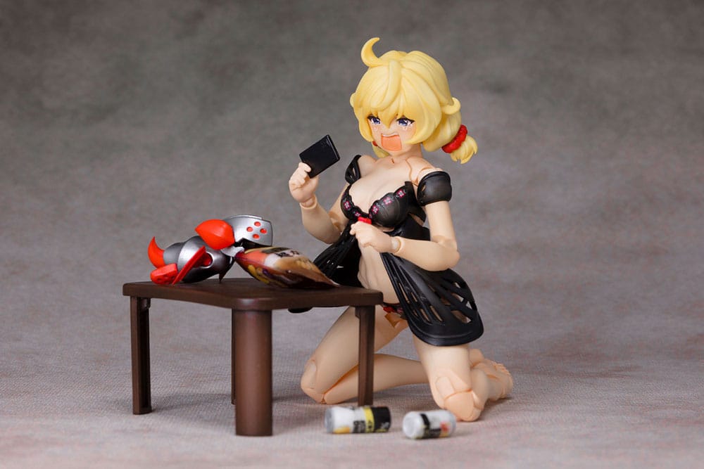 Dark Advent Maqueta Plastic Model Kit Krakendress Relax Ver. 16 cm