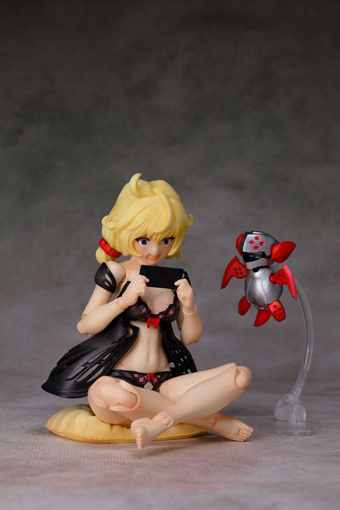 Dark Advent Maqueta Plastic Model Kit Krakendress Relax Ver. 16 cm
