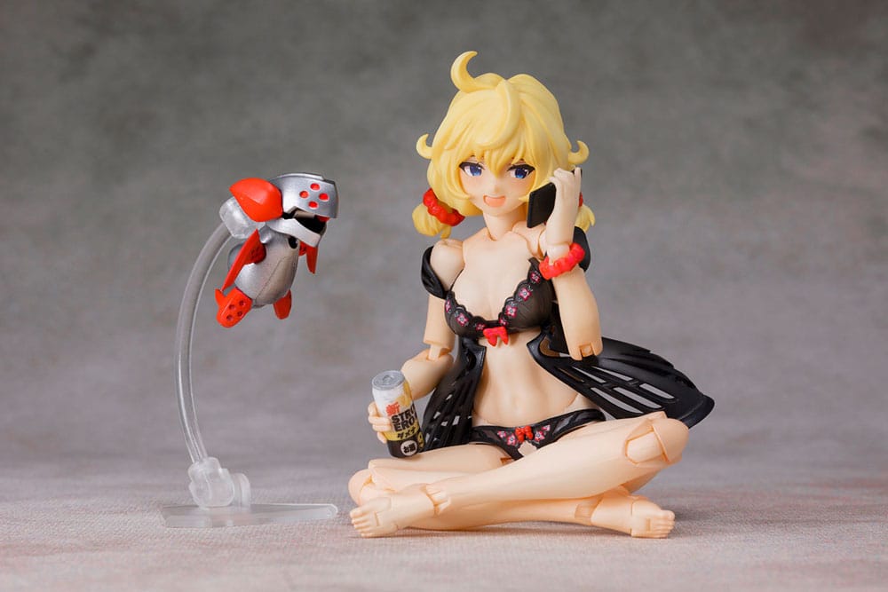Dark Advent Maqueta Plastic Model Kit Krakendress Relax Ver. 16 cm