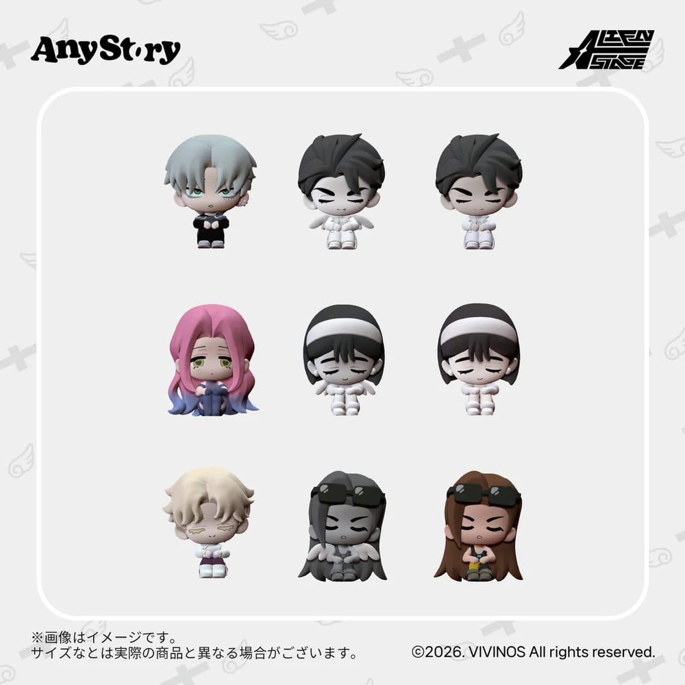 Alien Stage Figuras Mini Love&Hate 4 cm Blind Box Surtido (9)
