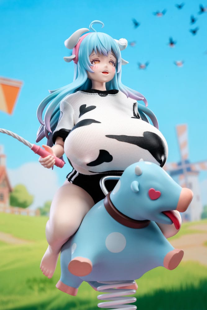 Original Character Estatua 1/6 Niu Niang Illustration by renowned designer collective Wushan 21 cm