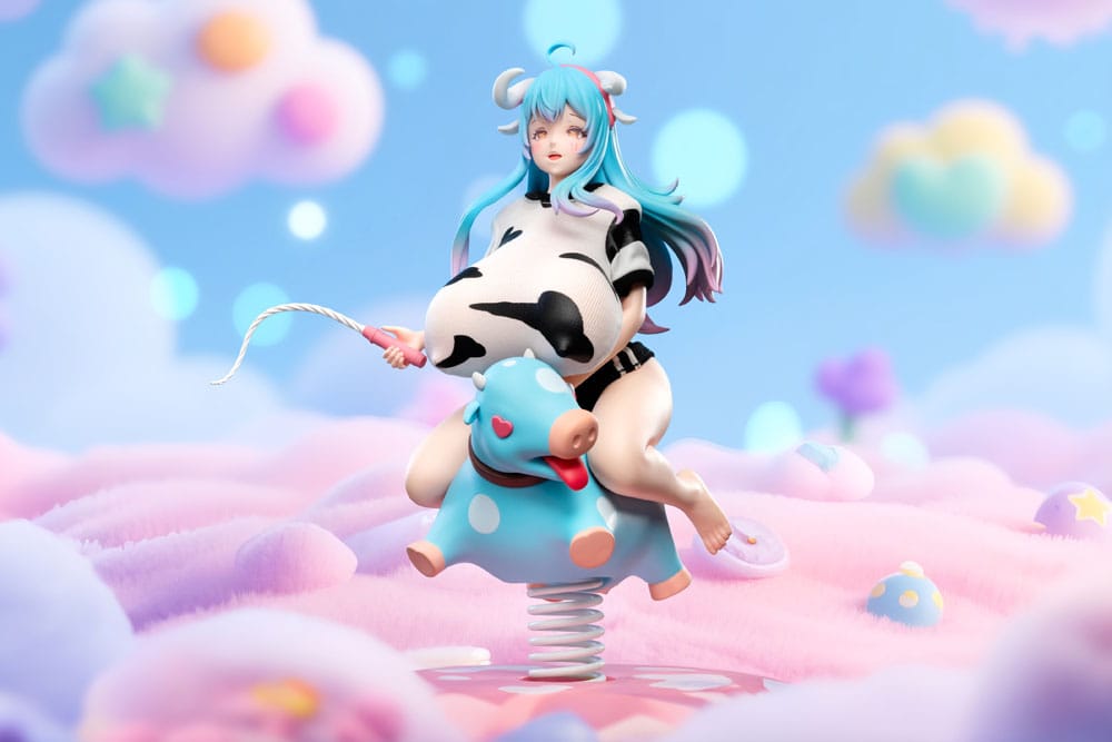 Original Character Estatua 1/6 Niu Niang Illustration by renowned designer collective Wushan 21 cm